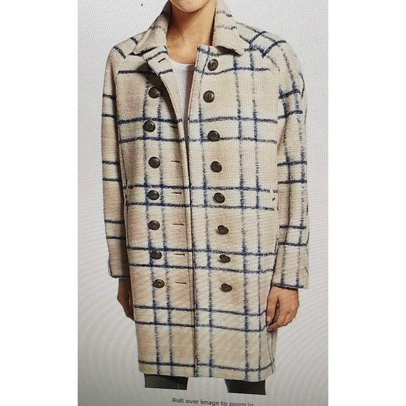 Rebecca Minkoff Jackets & Blazers - Rebecca Minkoff Santo Wool Blend Check Jacket